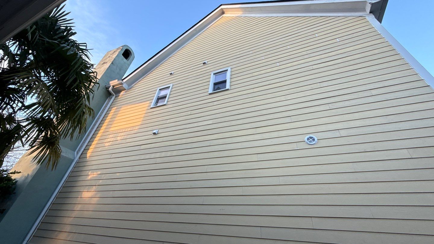 Completed siding and exterior restoration project